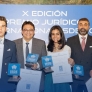 Alfonso Ortega, Ismael Franco, Pablo García, María Virginia Viloria y Adrián Navarro, ganadores del X Premio Jurídico Internacional ISDE.
