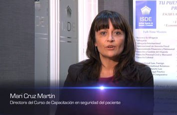 Mari Cruz Marín, Directora del Master en Seguridad del Paciente y Gestión del Riesgo Sanitario.